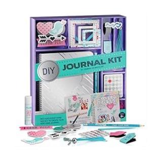 Pretty Me DIY Journal Kit for Girls - Gift for 8-14 Year Old Girl - Cool Birthday Gifts Ideas for Teens - Fun, Cute Art & Crafts Kits for Tween Teenage Kids- Scrapbook & Diary Supplies Toy Set