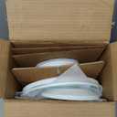 Corelle Vitrelle 18-Piece Service for 6 Dinnerware Set Triple Layer Glass and Chip Resistant, Lightweight Round Plates and Bowls Set, Ocean Blue