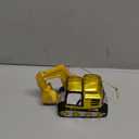 1pcs Blown Glass Excavator Christmas Ornament, Glass Excavator Ornaments for Christmas Tree Decoration