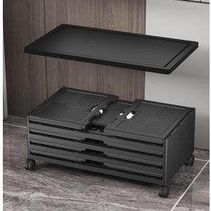 additional Extra Large Lids for UAMFURI 160/165QT storage bins,1-pcs Lids only25.6''W*16.3''D (Black-2pcs, 160QT/168QT)