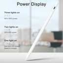 Stylus Pen for iPad Pencil 10th Generation, 3X Fast Charge Apple Pencil with Palm Rejection & Tilt Sensitivity, Compatible for 2018-2025 iPad 6/7/8/9/10/11, Pro 11"/12.9"/M4, Air 3/4/5/M2/M3, Mini 5/6