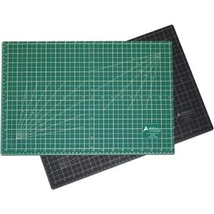 Adir Professional Self Reversible Healing Cutting Mat, 36 by 48-Inch, Green/ Black