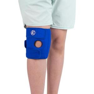 KARM Kids Knee Brace - Osgood Schlatter Knee Brace Youth for Kids, Sports, Pain, Arthritis, Patella, Meniscus Tear, MCL, ACL - Adjustable Compression Support for Child, Boys & Girls (Blue)
