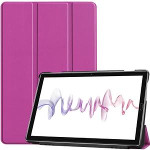Tablet Cover for Huawei Mediapad M6 10.8 2019 SCM-W09 SCM-AL00, Folio Stand Lightweight Leather Case for Huawei Matepad 10.8 2020 SCMR-W09 SCMR-AL09 (KST-Purple)