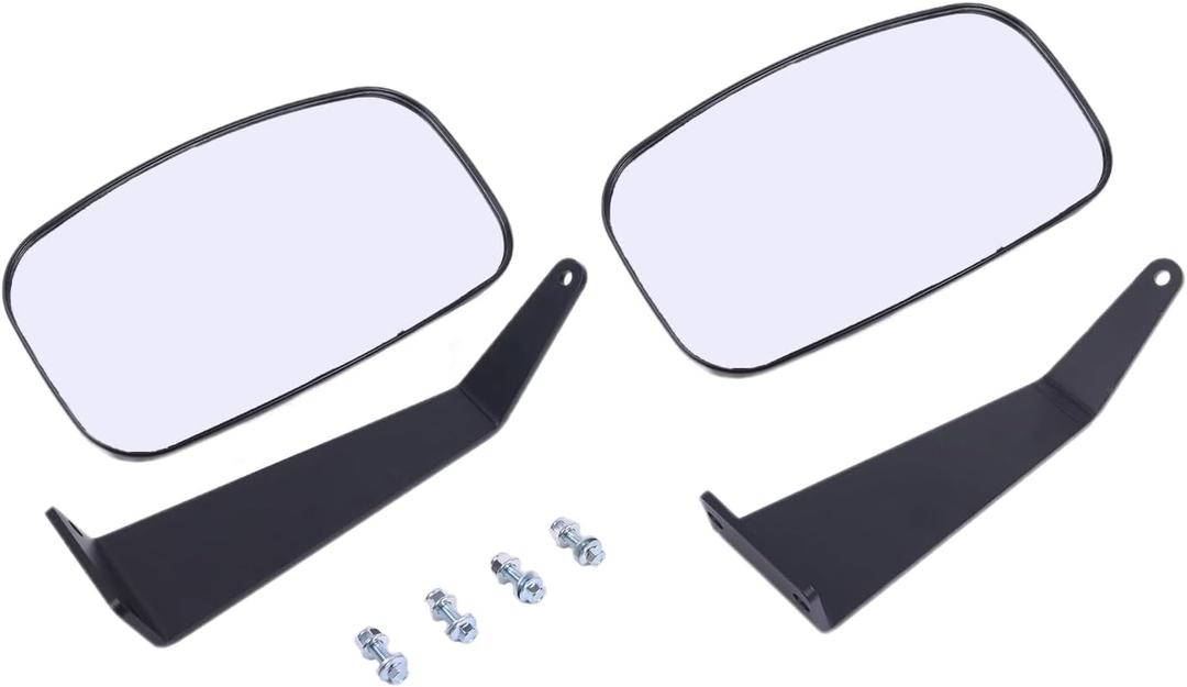 Tractor Side Towing Mirror Kit with Fixed Arm DM2455000, 12.4*7.2*7.3 inches