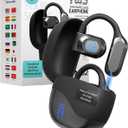 Vital Translation Earbuds Real Time Language Translator Earbuds Vital Translate Buds Into 74 Languages 70 Accents | Bluetooth 5.3 Open-Ear | Noise Isolation | 78H Battery Music, Calls