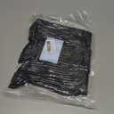 Women's Neon Scrunch Crew Socks 80s 90s Retro 3-Pack Cotton Stacked Boot Calf Cozy Ribbed Slouchy Socks Size 5-10 (Black)