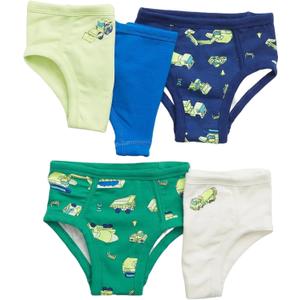 GAP Boys' 5-Pack Brief Underwear (Multi 1cc)