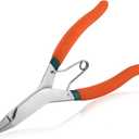 SPEEDWOX 9 inch Angle Tip Lock Ring Pliers with Hole Special Circlip Plier Angle Tip Retaining Ring Pliers Snap Ring Pliers Ring Removal Tool C-clip for Removing Installing Gearshift Locking Rings