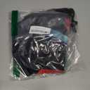 Drawstring Bags Initial Drawstring Backpack Sackpack Black Draw String Cinch Bags for Sports, Gym, Travel, Swimming, Beach, Camping, Rainbow Letter A (S-16.9"*14")