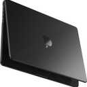 BlueSwan Matte Case for MacBook Pro 14 M5 2025 2024-2021 M4 M3 M2 M1 Pro/Max, Compatible A3434 A3401 A3112 A2992 A2918 A2779 A2442, Hard Shell Protective Cover, Space Black Clear