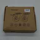 3 inch Heavy Duty Casters Load 1500lbs,Lockable Bearing Caster Wheels with Brakes,Swivel Casters for Furniture and WorkbenchSet of 4 (Free Screws)