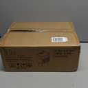 Nightstand with Charging Station and LED Lights,Modern Bedside Table with 2Drawer and Open Shelf,White Night Stand with Solid Wood Legs,End Table for Living RoomBedroom and Small Spaces