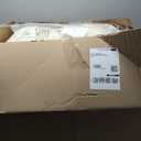 Serta Bryce Executive Office Chair - Ergonomic Computer Desk Chair with Patented AIR Lumbar Technology - Adjustable Height - Memory Foam Body Pillows - 360° Swivel Rolling Base - Bonded Leather - White