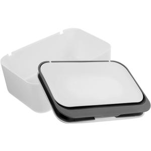 Refillable Wipes Holder for Bathroom Portable Dustproof Wipe Dispenser Reusable Wipe Container Travel Friendly Design for Use