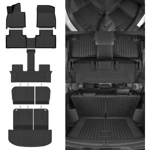 Custom Fit Floor Mats for Kia Telluride Gas Only 8 Seats 2027