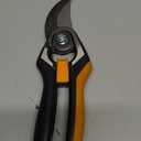 Fiskars Bypass Pruning Shears, 1-Inch Cut Capacity Softgrip Pruner, Forged Steel Replaceable Blade Stays Sharp Through Heavy Use with Rust Resistant, Low-Friction Coating