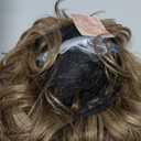 Adequate 80s Mullet Wig for Women Fluffy and Layered Hairpiece for Perfect for Costume Parties and Cosplay (Light Brown)