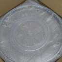 vacane Large 13" Lazy Susan Cabinet Organizer, Non-Skid Lazy Susan Turntable Clear Lazy Susan Tray Storage Containers for Pantry, Kitchen, Countertop, Bathroom-2 Pack