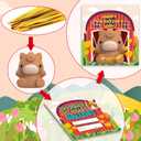 AuroTops 24 Pack Farm Animal Finger Puppets with Unique Cards, Valentine Party Favors for Boys & Girls, Kids Exchange Valentine's Gifts