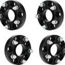 4pcs 5x4.5 1 inch (25.4mm) Hubcentric Wheel Spacers with 67.1mm Bore for Hyundai Elantra Veloster Sonata Santa Fe, Genesis Coupe, Mazda 5 MX-5, 5x114.3 M12x1.5 Thread 5 Lugs Wheel Adapters
