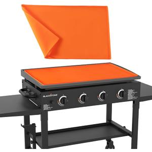 Silicone Protective Cover for 28" Blackstone Griddle,Heavy Duty Food Grade Silicone Grill Mat, Protect Griddle from Rodents, Insects, Debris, and Rust,All Season Cooking Protective Cover
