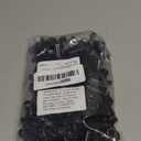 Boao 100 Pieces Metal Clips 0.87 Inch Black Mini Hinge Clips Small Binder Paper Clamps for Food Bags, Clipboard, Poster, Paper Pictures Organizers, Crafts Hanging Art, Home and Office(Black)