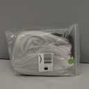 FantaLook Short Silver Cosplay Wig with Glass for Halloween