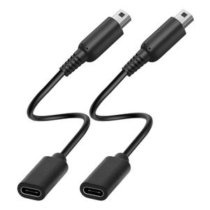 3DS Charger USB C, USB Type C Adapter for Nintendo 3DS / 2DS / New 2DS XL/DSi/DSi XL Charging Cable, 2 Pack