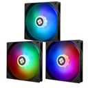 Thermalright TL-C14C-S X3 140mm Silent Cooling Fan, Black Computer Cooling Fan, CPU Coolers with 1500RPM High Speed,4-Pin PWM Connector,3 Packs