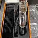 oneisall Dog Clippers for Grooming for Thick Heavy Coats/Low Noise Rechargeable Cordless Pet Shaver with Stainless Steel Blade/Waterproof Dog Shaver for Dogs Pets and Animals (Sliver)