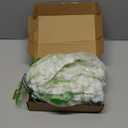 Artificial Wisteria Hanging Flowers Fake Wisteria Flower Garland Silk Vines Rattan Decor for Home Wedding Arch Wall Garden Greenery Bedroom Outdoor Office Party Decoration (12, White)