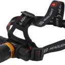 5000LM Diving Light Headlight with 5 Modes, IPX8 Waterproof, 180 Degree Rotation for Underwater Photography, Aluminum Alloy Material