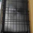 MidWest Homes for Pets 22-Inch iCrate for Extra-Small Breeds, Up to 15 lbs, Double Door Folding Dog Crate with Divider Panel, Leak-Proof Tray & Secure Latches, Portable, Durable & Easy to Assemble (Black)