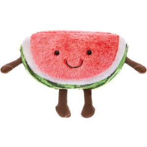 XIYUAN 19.6" Soft Toys Fruit Series Watermelon Fruit Plush Doll Pillow Stuffed Plushie Cherry Toys Cute Soft Toys, Soft Pillow Cushion Home Decoration  Plush Toy Gift