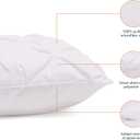 Amazon Basics 3-Piece All-Season Soft Down-Alternative Lightweight Microfiber Comforter Bedding Set, Pinch Pleat Design with Piped Edges, King, Bright White