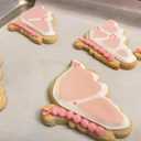 5 x Side Butterfly Cookie Cutter Set-3.9 Inch-Butterfly Biscuit Cookie Cutters Fondant Molds