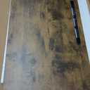 Standing Desk Adjustable Height, Mobile Stand Up Desks with Wheels Small Computer Desks Rolling Desk, Portable Laptop Desks Rustic Standing Table Sit Stand Home Office Desks 16"x31.5" Height 27"-43.5"