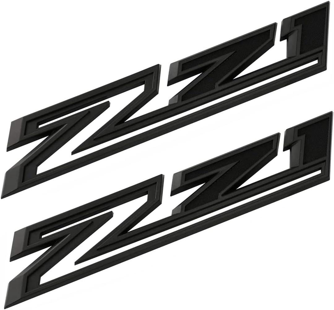 2pack 2019-2024 OEM Z71 Emblems Side Decals Badges Compatible with Silverado Z71 Parts 84632695 (All Black) 2pack 2019-2024 OEM Z71 Emblems Side Decals Badges Compatible with Silverado Z71 Parts 84632695 (All Black)