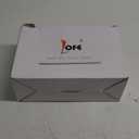 LOFE Organic Buckwheat Pillow for Sleeping -14''x20'', Adjustable Loft, Breathable for Cool Sleep, Cervical Support for Back and Side Sleepers(Tartary Buckwheat Hulls, A Removable Pillowcase) (White)