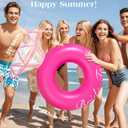 HeySplash Pool Floats, Inflatable Pool Float, Large Floatie for Bachelorette Party, Swim Tube River Lake Beach Bride Wedding Decor Fun Toy Raft Adults