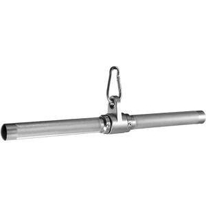 Cable Machine Attachment, lat pull down bar, Lightweigh Aluminum Tricep Straight Bar, V Bar, LAT Pulldown Attachments, gym attachments for cable machine, Accessories Load 1000lbs (18.8-inch straight rod)