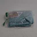 Chardin home Cotton Washable Rug Turquoise and White | 21x34 Bathroom Kitchen entryway | Reversible Handwoven Rug Machine Washable.