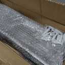 RICHER HOUSE 5 Set Floating Shelves for Wall Decor, Book Shelf, Nursery Shelves, Picture Ledge Shelf with Lip for Bedroom, Living Room, Bathroom - Brown