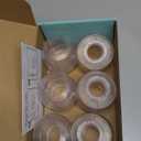 Door Knob Safety Cover for Kids (6 Pack) Hard-to-Remove Dual-Lock Door Handle Covers for Kids - Reusable Baby Proof Door Knob Locks - Installs Easily, No Tools Needed (Transparent)