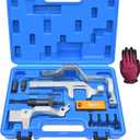Engine Camshaft Alignment Locking Timing Tool Kit Compatible with BMW Mini Cooper N12 N14 Citroen Peugeot N16 Engines, with Carrying Case & Gloves