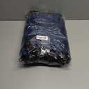 Silkfly 100 Pieces Drawstring Backpack Bags Bulk Portable Blank Cinch Storage Bags for Sports, School, DIY Gifts, Homeless, Social Assistance(Navy Blue)