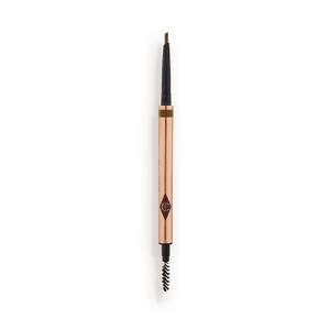 Charlotte Tilbury Brow Cheat Eyebrow Pencil - Refillable Micro-Precision Brow Pencil with Angled Tip for Natural Hair-Like Strokes - 16-Hour Wear, Waterproof, Vitamin E + Carnauba Wax