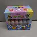 24 Colors Tie Dye Kit, Tie Dye Set for Kids, Pre-Filled Bottles, Non Toxic Permanent Fabric Dye Art Set, Easy DIY Fabric Art - Create Fun (24 Colors)