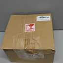 SOUJOY Set of 3 Ceramic Flower Pots, Gardening Plant Pot with Drainage Holes and Saucer, 7/5/4 inch Purple Round Succulent Herbs Cactus Planter for Indoor Outdoor